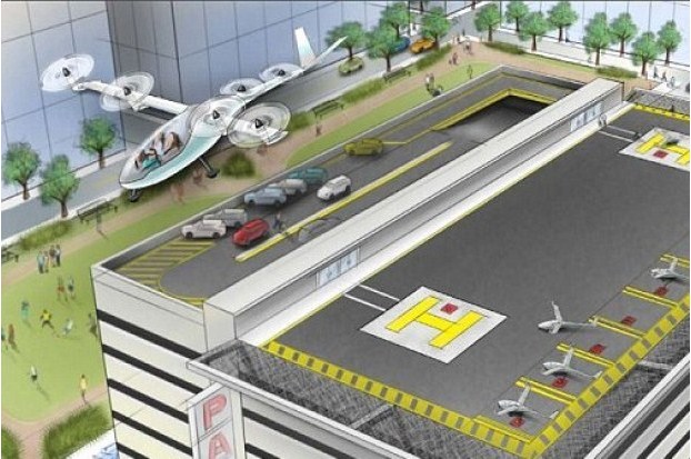 Uber Sesumbar 10 Tahun Lagi Luncurkan Layanan Taksi Terbang